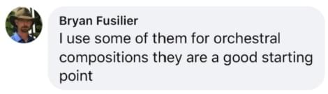 Customer review from Facebook