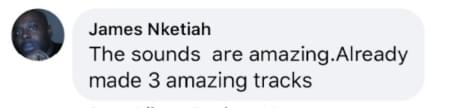 Customer review from Facebook