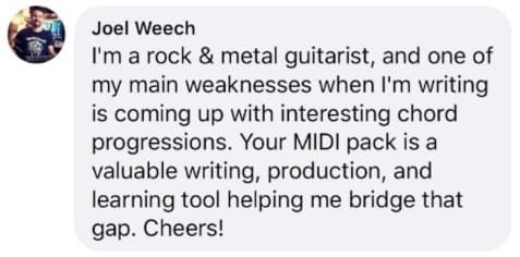Customer review from Facebook