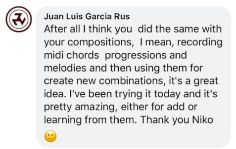 Customer review from Facebook